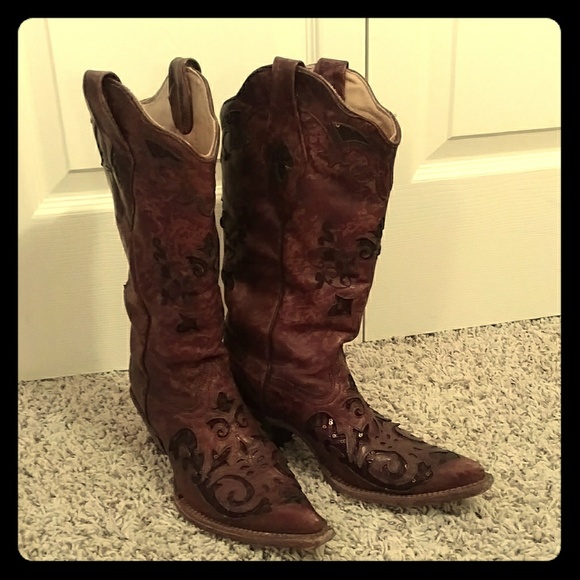 Corral Vintage Western Boots - Picture 1 of 5